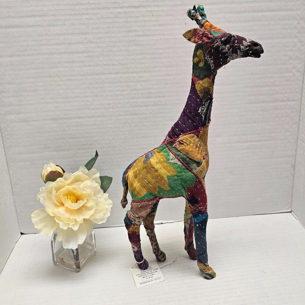 Tall Home Decor Quilt Patch Animal Giraffe Hobby Lobby Decoupage Figure Gift